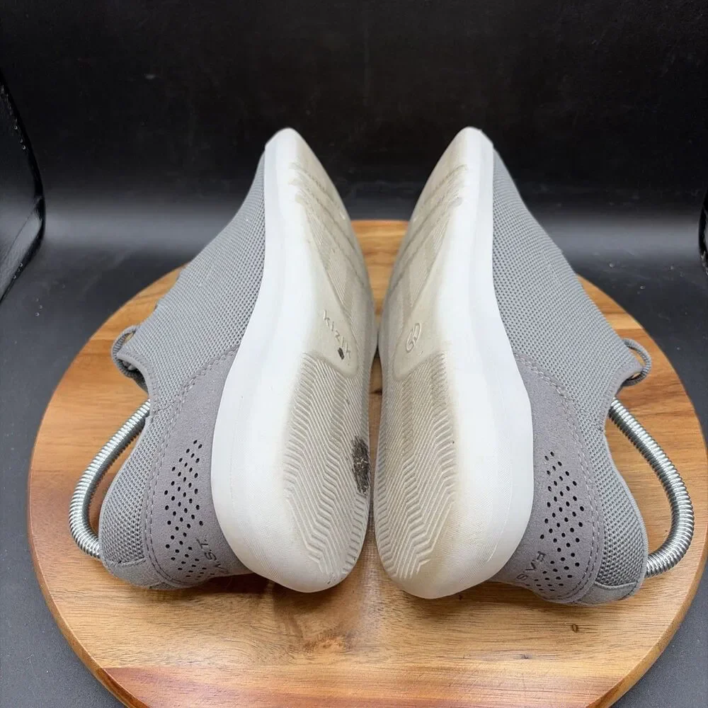 Kizik Lima Women’s Size 8 Shoes Hands Free Slip On Sneakers Gray Comfort